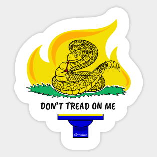 Don't Tread On Me Sticker